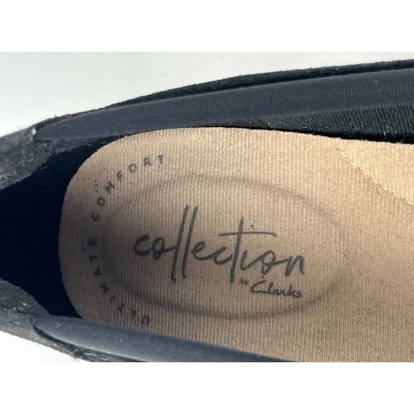 Clark's Chartli Fame Suede Ultimate Comfort Collection Slip On Shoes, Women's 7M - Picture 7 of 9